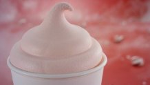 Wendy’s First-Ever Peppermint Frosty.