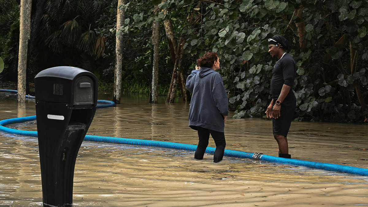 Videos: Nicole Leaves Damage, Flooding Behind After Striking Florida as Cat. 1 Hurricane
