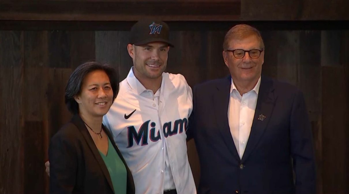 Miami Marlins Officially Introduce Skip Schumaker as Team's New