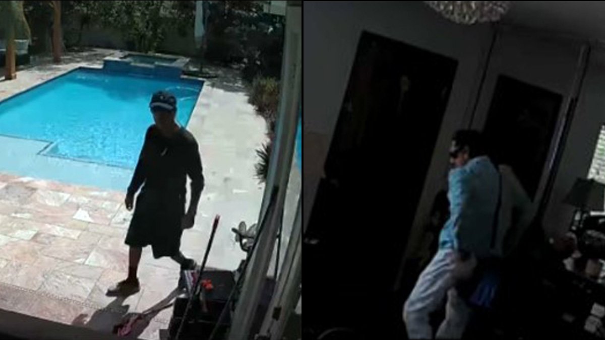 Police Seek Man Who Was Caught on Camera Burglarizing Miami Home in ...