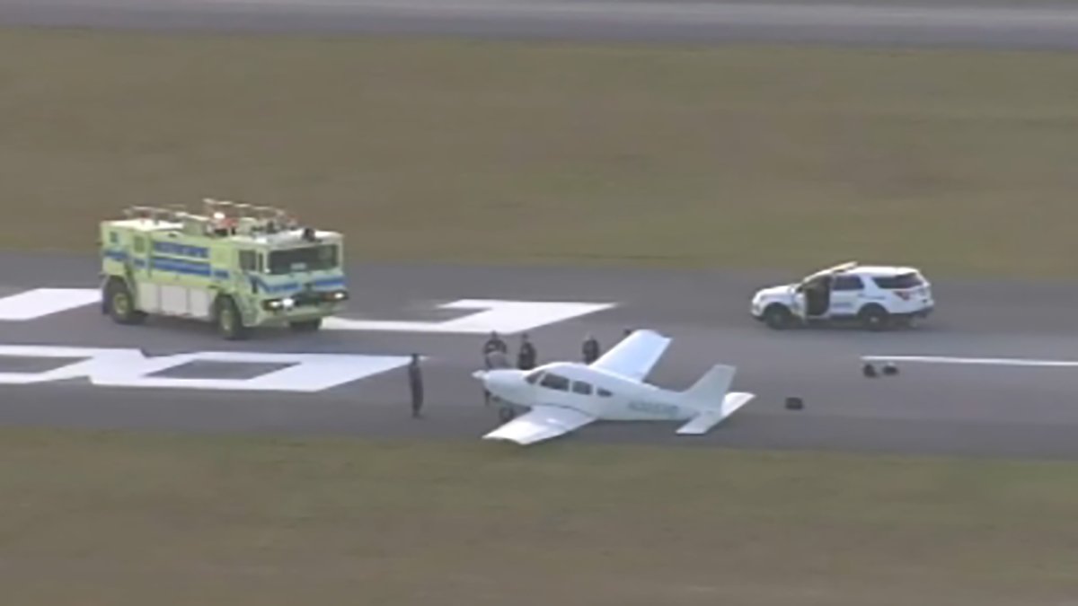 No Injuries After Small Plane Makes Emergency Landing at North Perry Airport