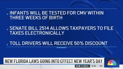 New 2023 Florida Laws Going Into Effect New Year's Day