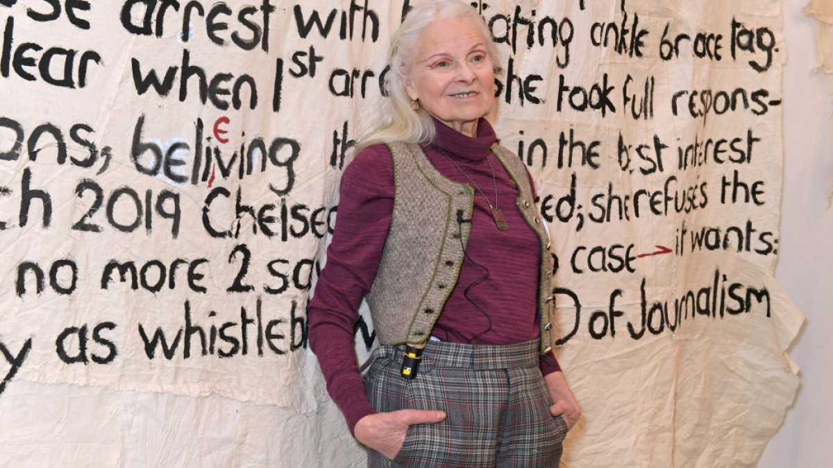 Fashion Designer Vivienne Westwood Useless at 81