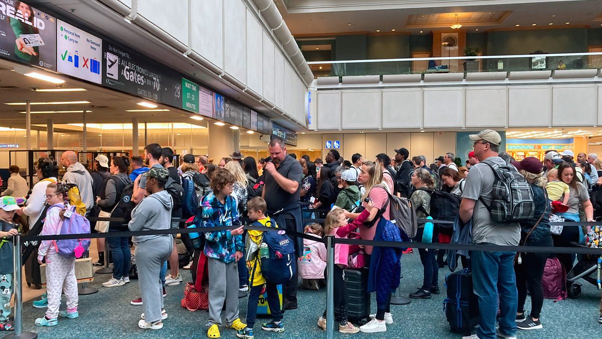 Bad Weather Delays Fuel From Reaching Busy Orlando International