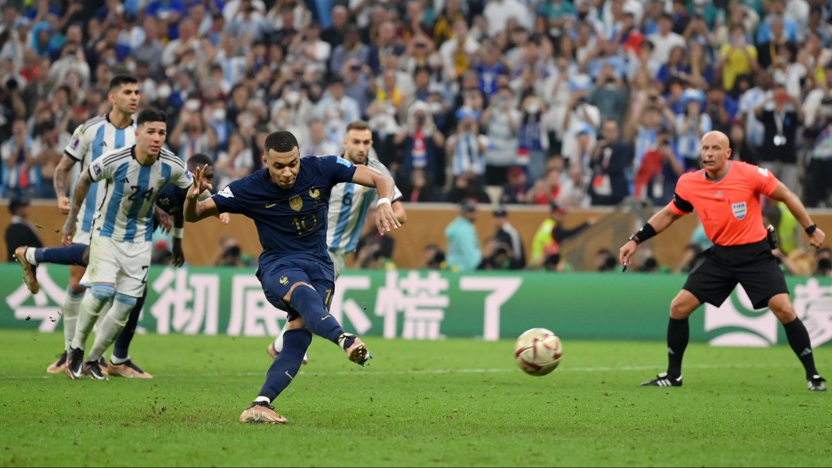 Kylian Mbappe Gets HatTrick in World Cup Final NBC 6 South Florida