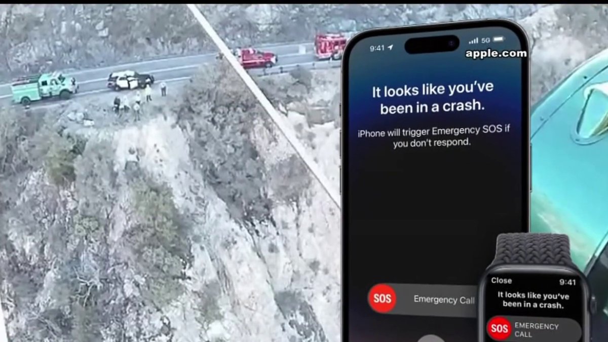 Glendale Couple Rescued After Crash Using New iPhone Feature – NBC 6 South Florida - Vimarsana News