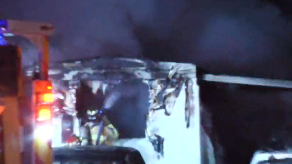 Two Hospitalized After Mobile Home Fire in Davie NBC 6 South Florida