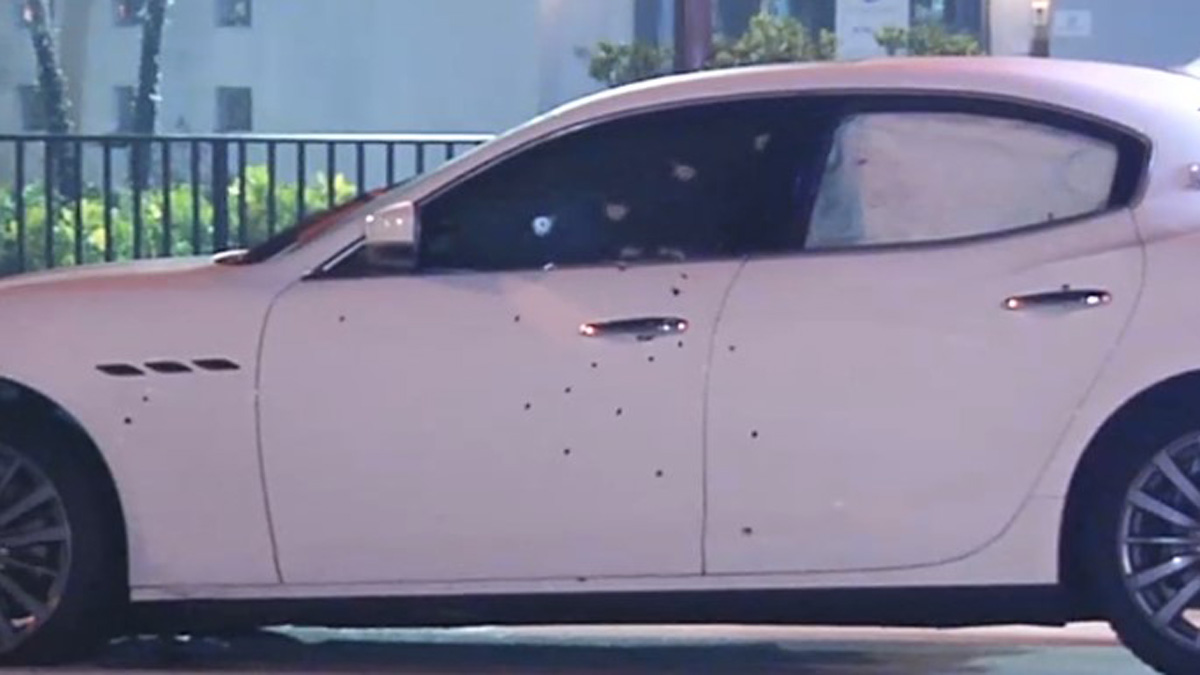Woman in Maserati Shot by Gunman in Another Car on I-95 in Miami-Dade
