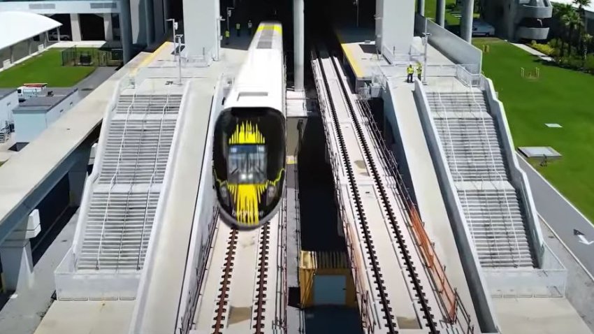 Brightline completes construction of rail line between Miami and Orlando