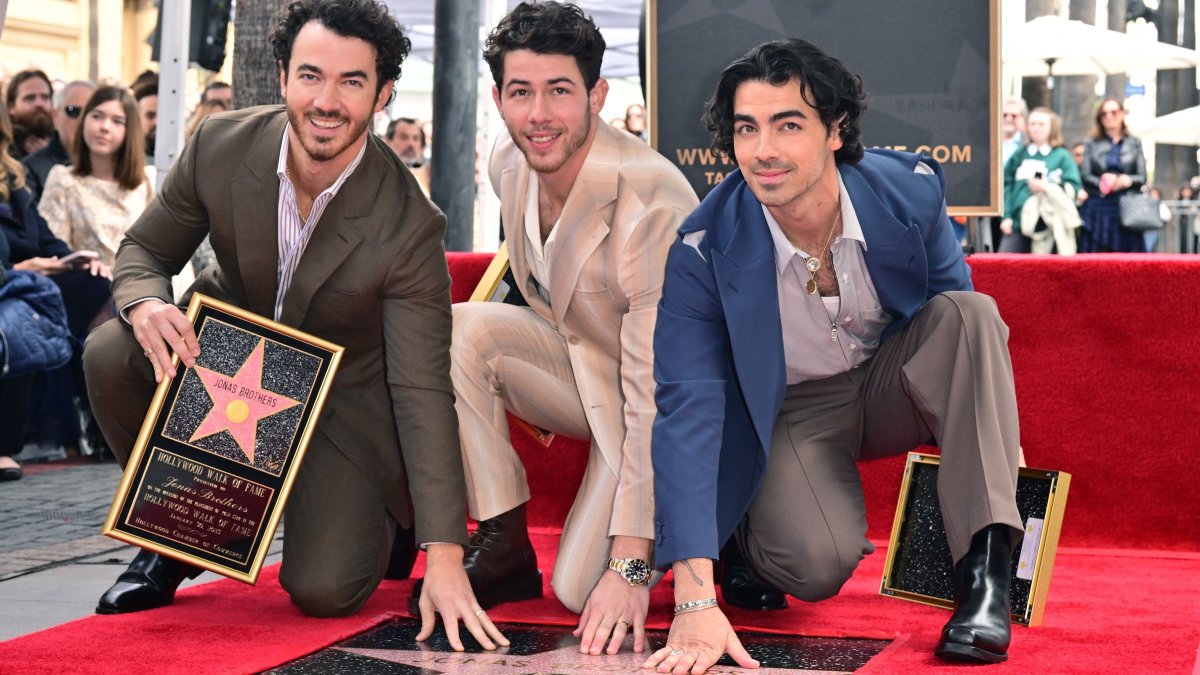 Jonas Brothers Admirers Descend on Hollywood Boulevard for Wander of Fame Star Unveiling