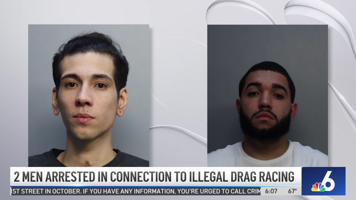 Pair Arrested in Illegal Drag Racing Bust in Miami-Dade – NBC 6 South ...