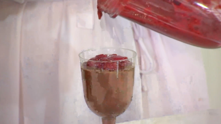 How to Make Vegan Chocolate Pudding With Raspberry Jam