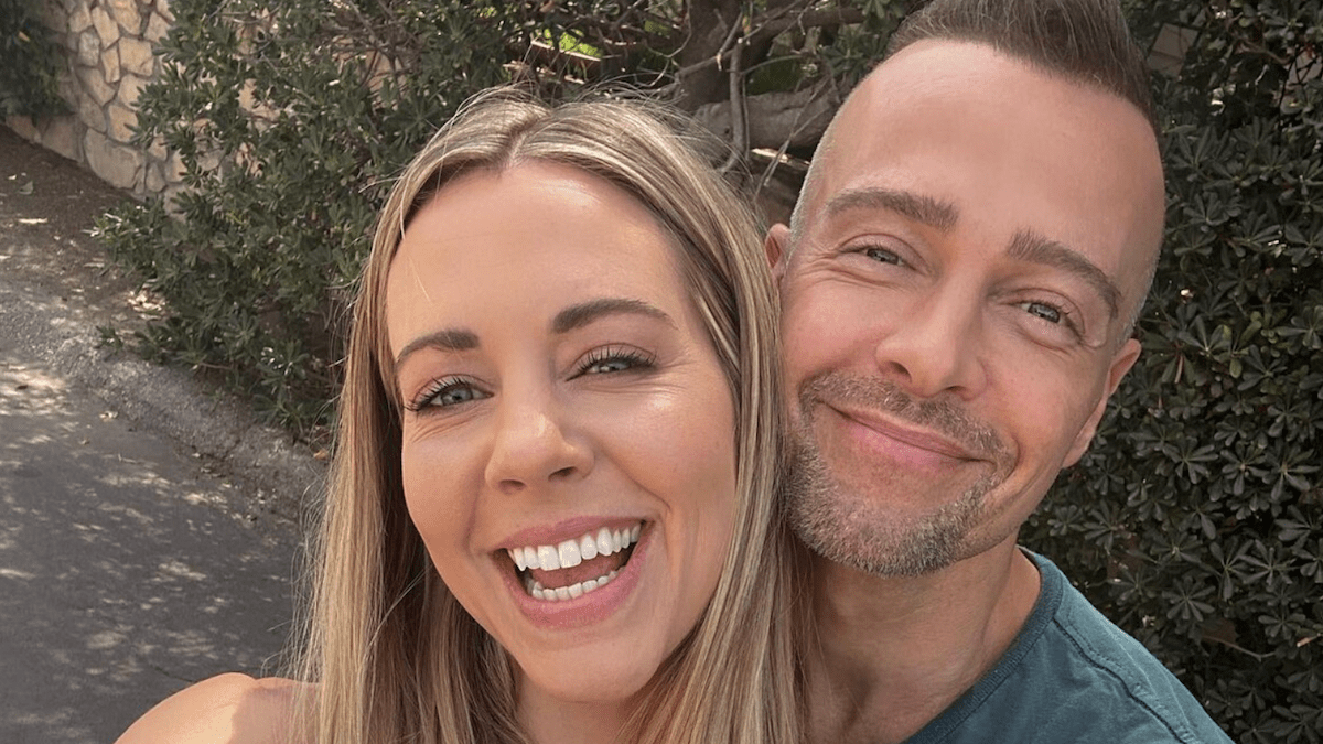Joey Lawrence and Wife Samantha Cope Welcome 1st Baby Collectively