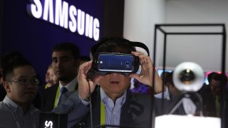 Samsung is working out a roadmap for its mixed reality products, according to a senior executive. But Samsung has experimented with virtual technologies before. In 2015, the company launched a virtual reality headset called the Gear VR (pictured). It was eventually discontinued. Now Samsung is looking for a new direction in mixed reality, an area tech giants think could mark a huge shift in computing.