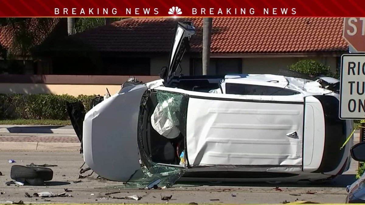 1 Killed in Multi-Vehicle Crash Involving Child in Tamarac – NBC 6 ...