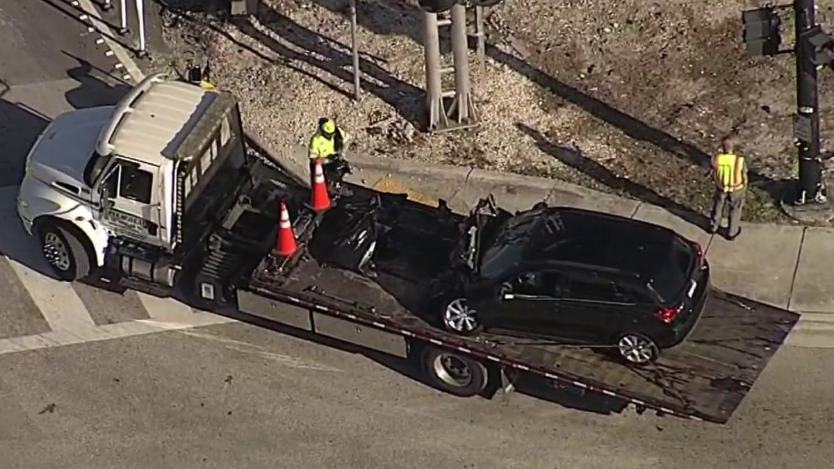 Driver Hurt After Brightline Train Crashes Into Car in Deerfield Beach