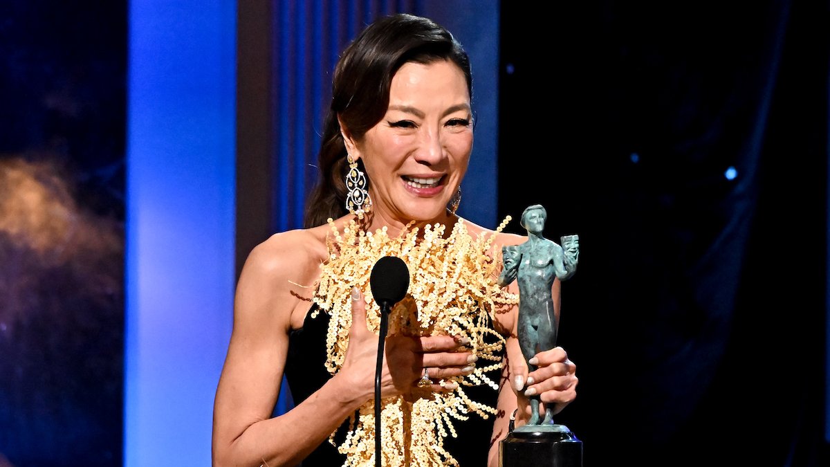 Michelle Yeoh Drops F-Bombs Throughout Psychological 2023 SAG Awards Speech