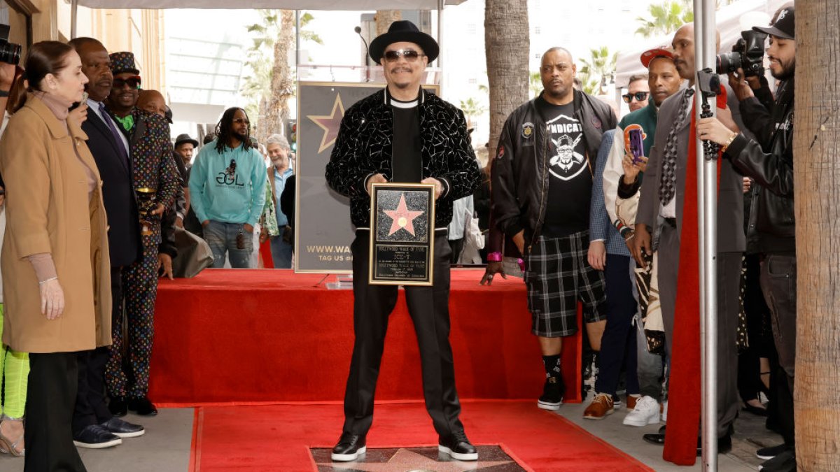 Ice-T Honored With Star on Hollywood Wander of Fame