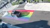Fort Lauderdale Police Searching for Driver Who Defaced Pride Flag Street Mural