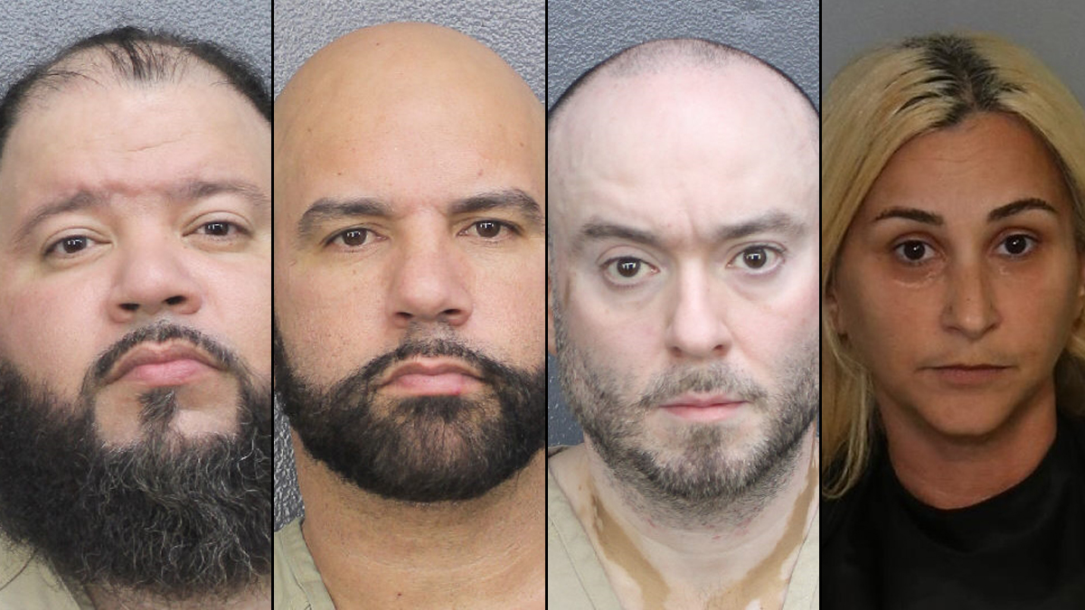 Three Men, Woman Arrested in Broward Online Prostitution Bust Sheriff picture