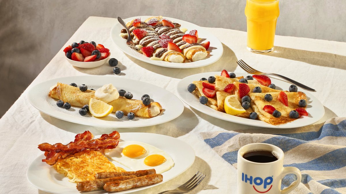 IHOP Overhauls Its Menu: Cinn-A-Stack Pancakes Are Back again, Savory Crepes Are in