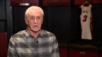 Miami Heat President Pat Riley talks about career of HOF inductee Dwyane Wade
