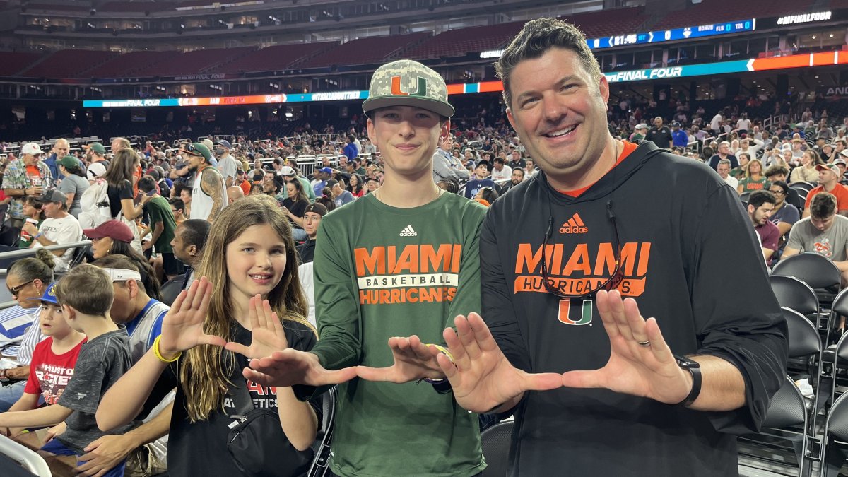 ‘It’s Exciting’ Fans Show up to Watch Miami Practice Ahead of Final