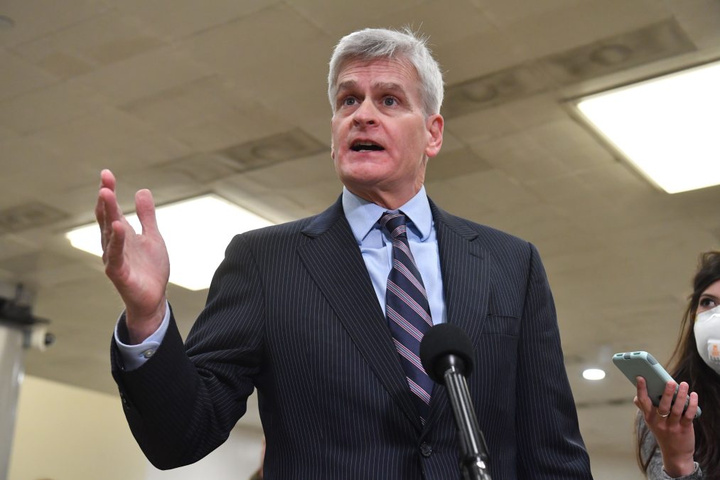 GOP Sen Bill Cassidy Says Trump Should Drop Out Of The 2024   106838555 1612977324739 Gettyimages 1231082102 AFP 92N8XK E1692578888178 