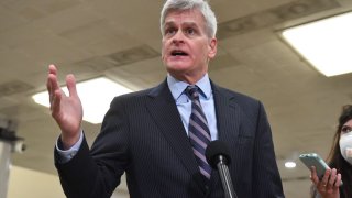 FILE - Republican Sen. Bill Cassidy of Louisiana