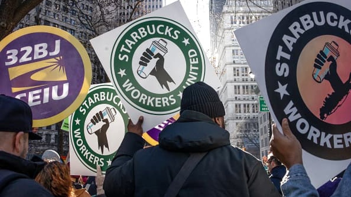 Starbucks Union Pressures Board Members With Billboards, Posters – and a Butter Sculpture - Vimarsana News