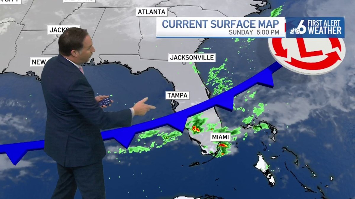 South Florida Weather Forecast Evening April 9 2023 NBC 6 South