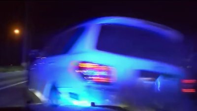 Video Shows FHP Sergeant Using PIT Maneuver on SUV on MacArthur Causeway