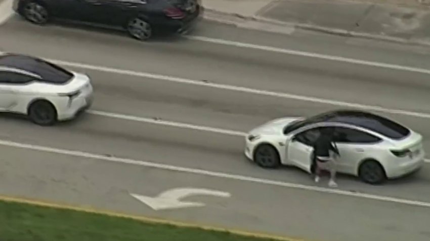 Wife of Man Carjacked During Chase Shares Story