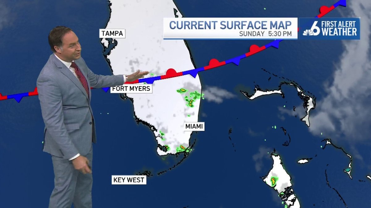 South Florida Weather Forecast Evening April 23, 2023 NBC 6 South