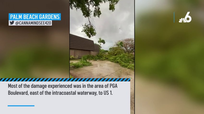 Tornado Touches Down in Palm Beach Gardens Causing Destruction