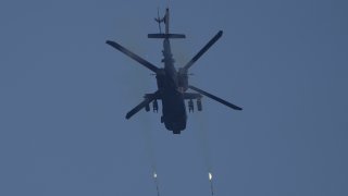 File photo of a U.S. Army AH-64 Apache helicopter