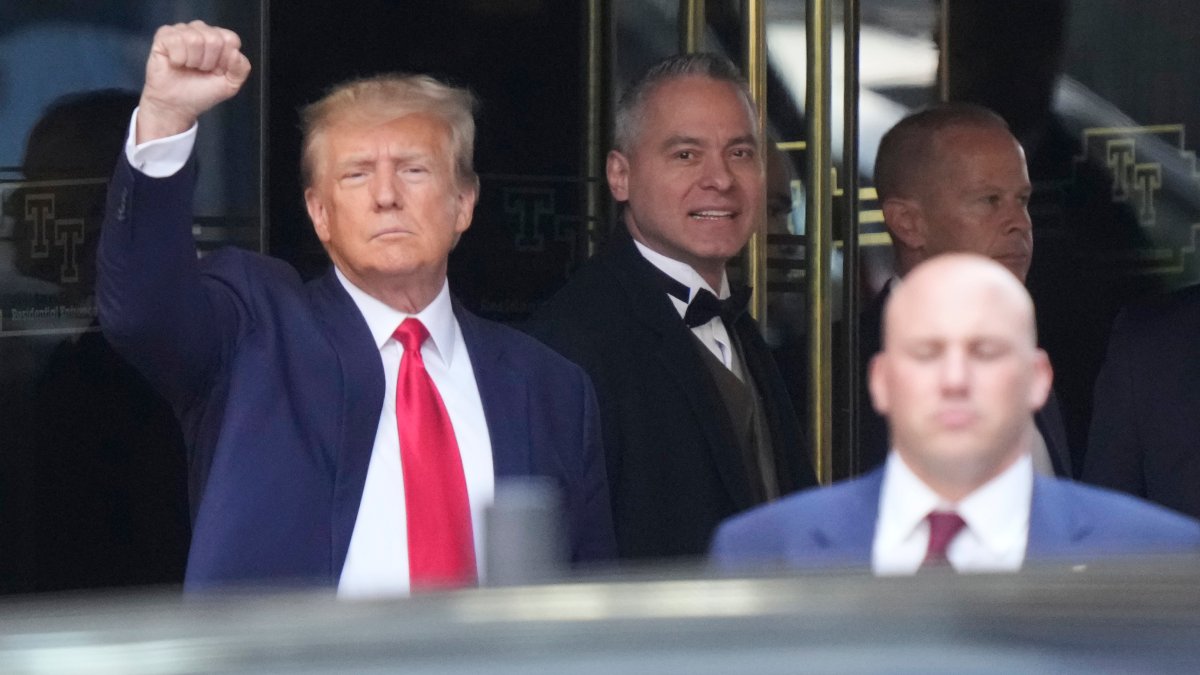 Trump Getting Arrested at Manhattan Criminal Court – NBC 6 South Florida - Vimarsana News