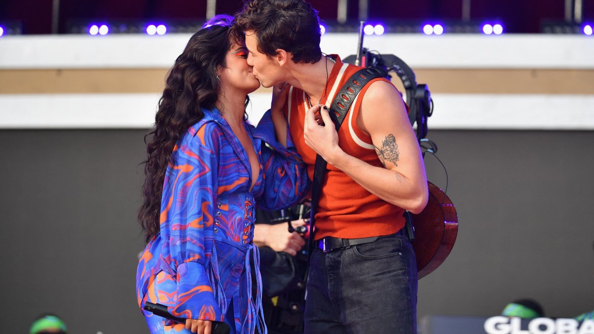 Camila Cabello and Ex Shawn Mendes Noticed Kissing Throughout Coachella Reunion