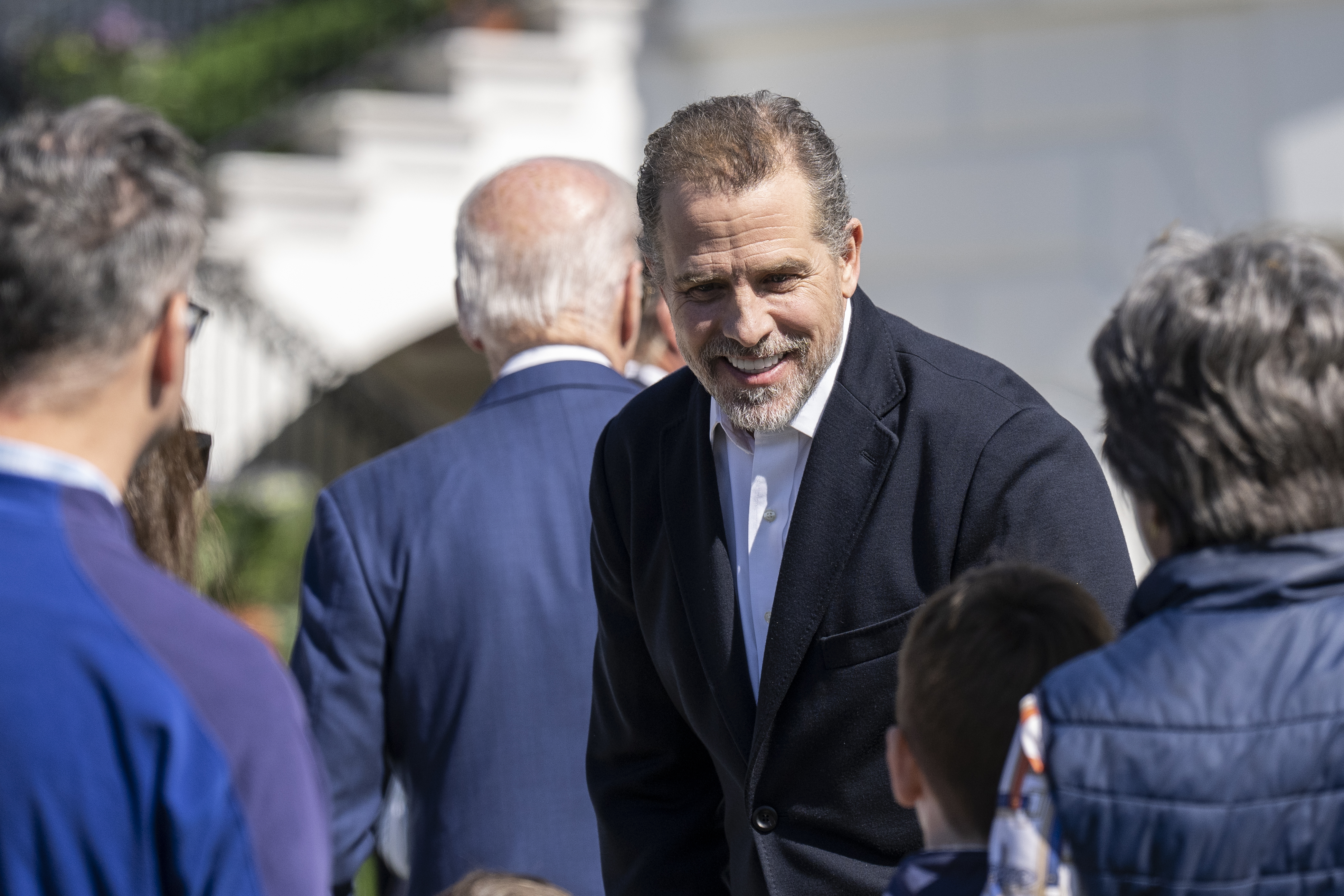 Hunter Biden attends the annual Easter Egg Roll on the South Lawn of the White House on April 10, 2023 in Washington, D.C.