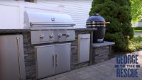 Backyard kitchen