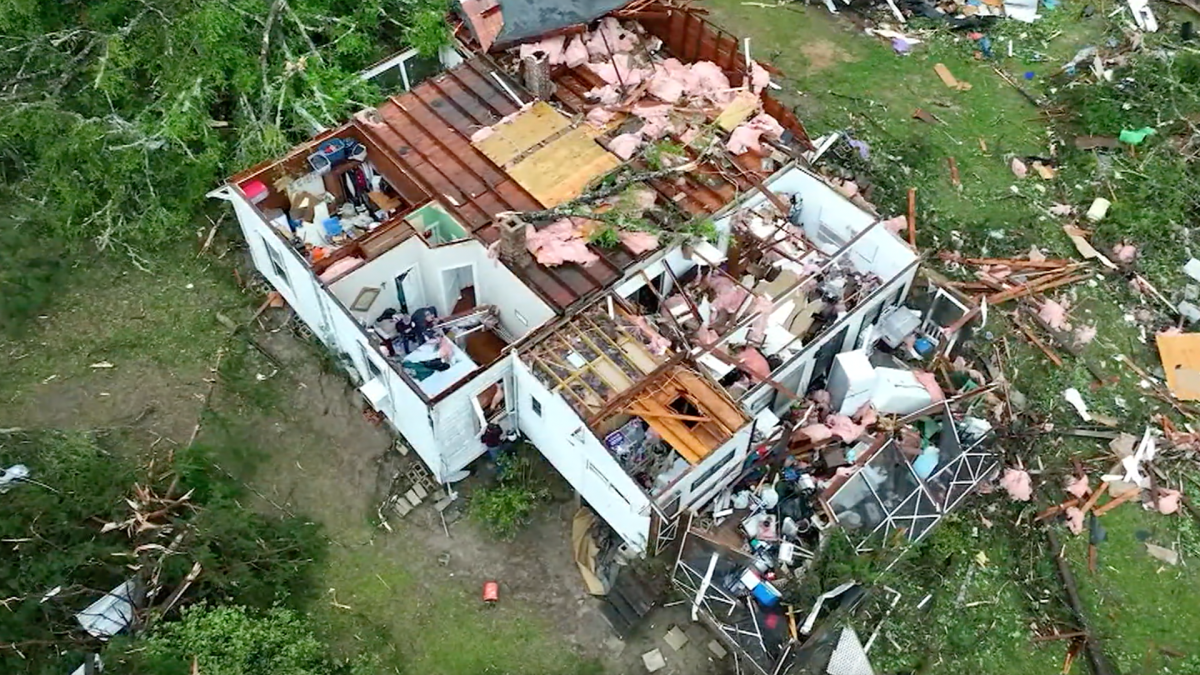 Tornado in Florida Video Shows Damage in Hosford, Liberty County NBC