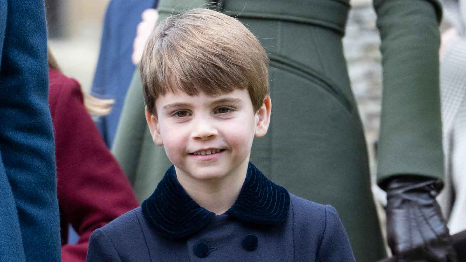 Prince George's Fair Isle Sweater in Christmas Photo