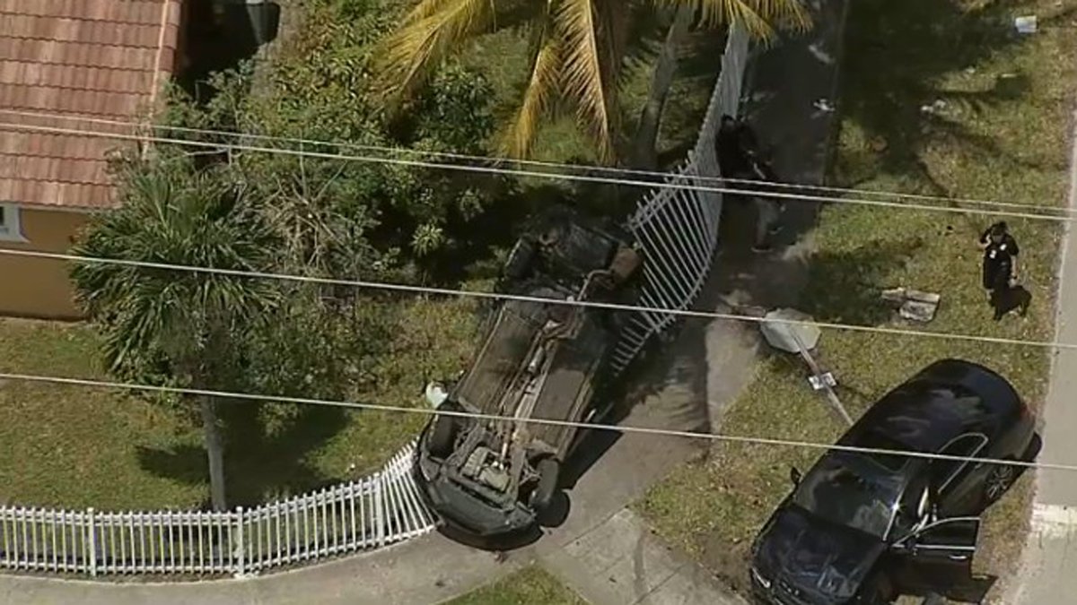 Rollover Wreck in North Miami Beach Under Investigation – NBC 6 South ...
