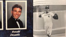 Ron DeSantis, class of 1997, in the Dunedin High School yearbook.