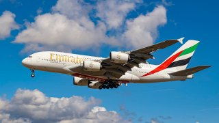 Emirates Group reported record profit and revenue figures for the year ending April 2023