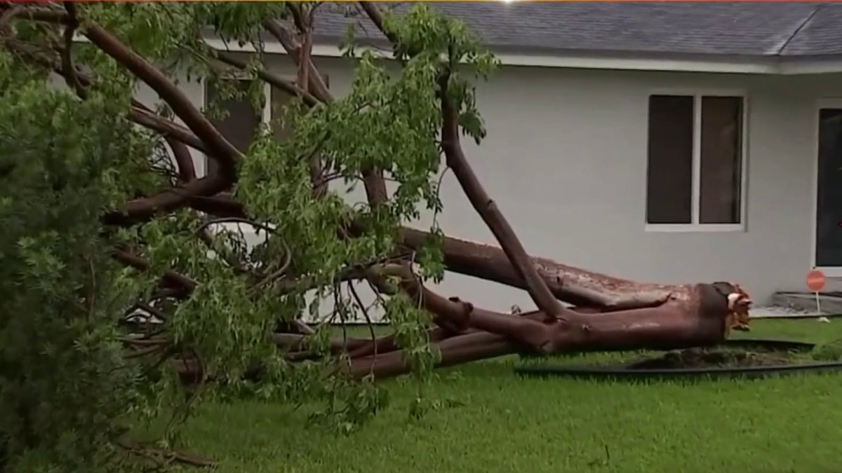 Funnel Cloud, Hail Reported Amid Severe Weather in South Florida NBC