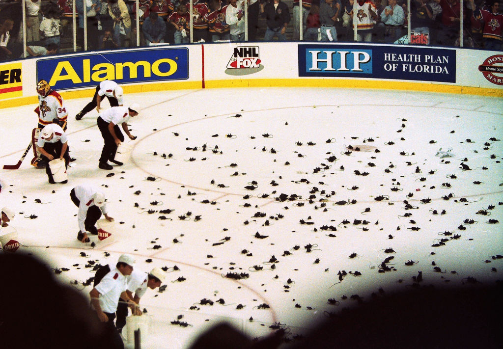 Florida Panthers rat throwing: How the tradition started