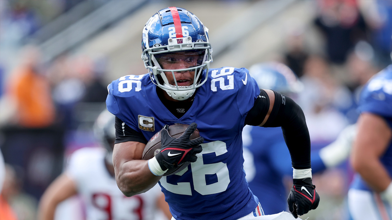 Saquon Barkley Claps Back After Tiki Barber’s ‘Dead To Me’ Comment ...