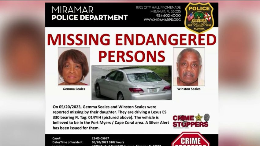 Missing Elderly Miramar Couple Found Safe in Palm Beach County: Police ...