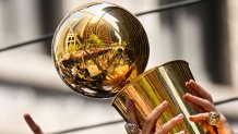 NBA Finals Larry O'Brien Trophy: Origin, Weight And How much is it Worth? -  EssentiallySports